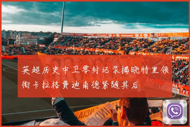 英超历史中卫零封记录揭晓特里领衔卡拉格费迪南德紧随其后